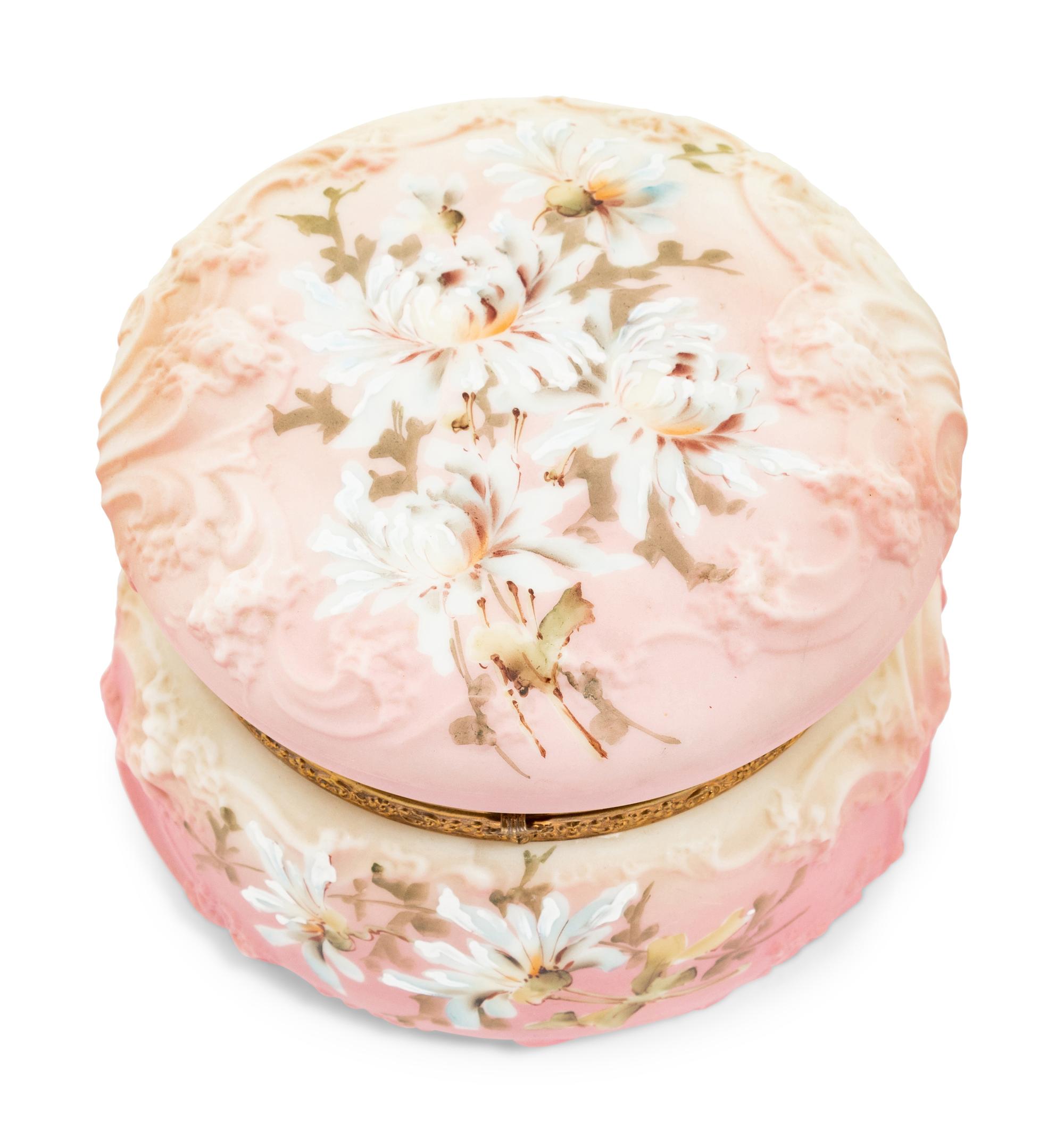 A Nakara Glass Dresser Box