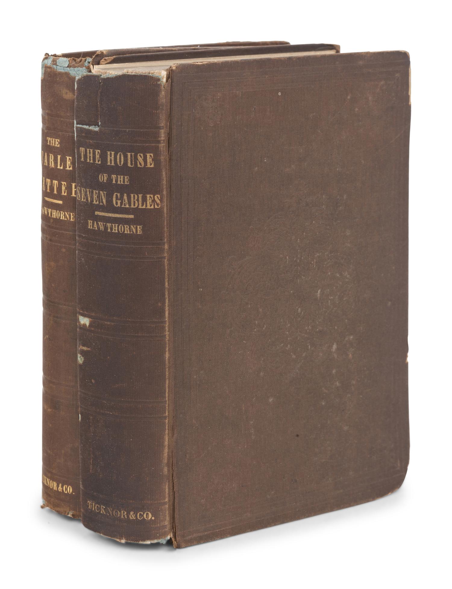 HAWTHORNE, Nathaniel (1804-1864). The Scarlet Letter, A Romance . Boston: Ticknor, Reed, and Fields, 1850.