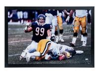 A Large Group of Chicago Bears Signed Autograph Items Including Dan Hampton and William Perry