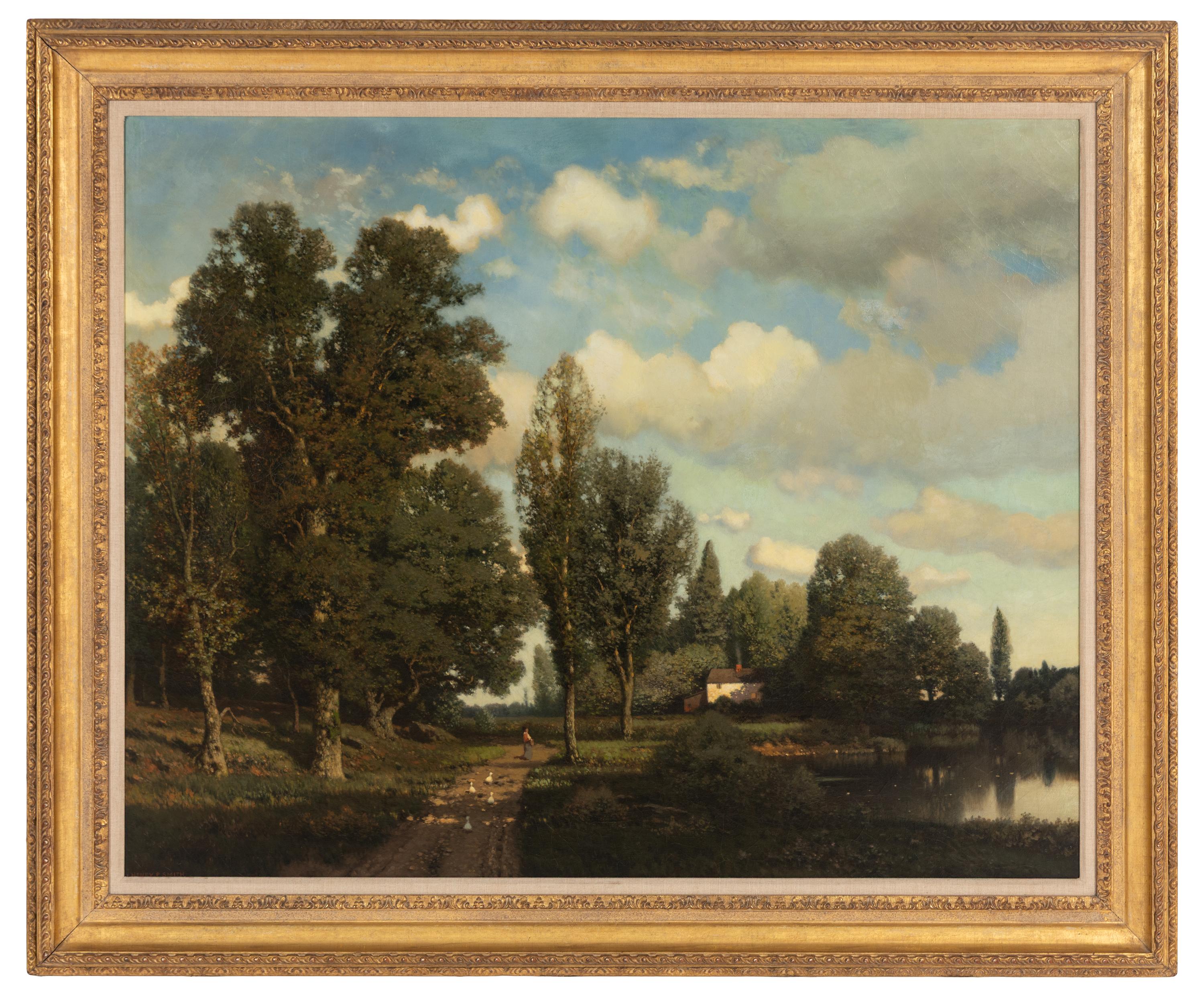 Henry Pember Smith (American, 1854-1907) — A New England Home