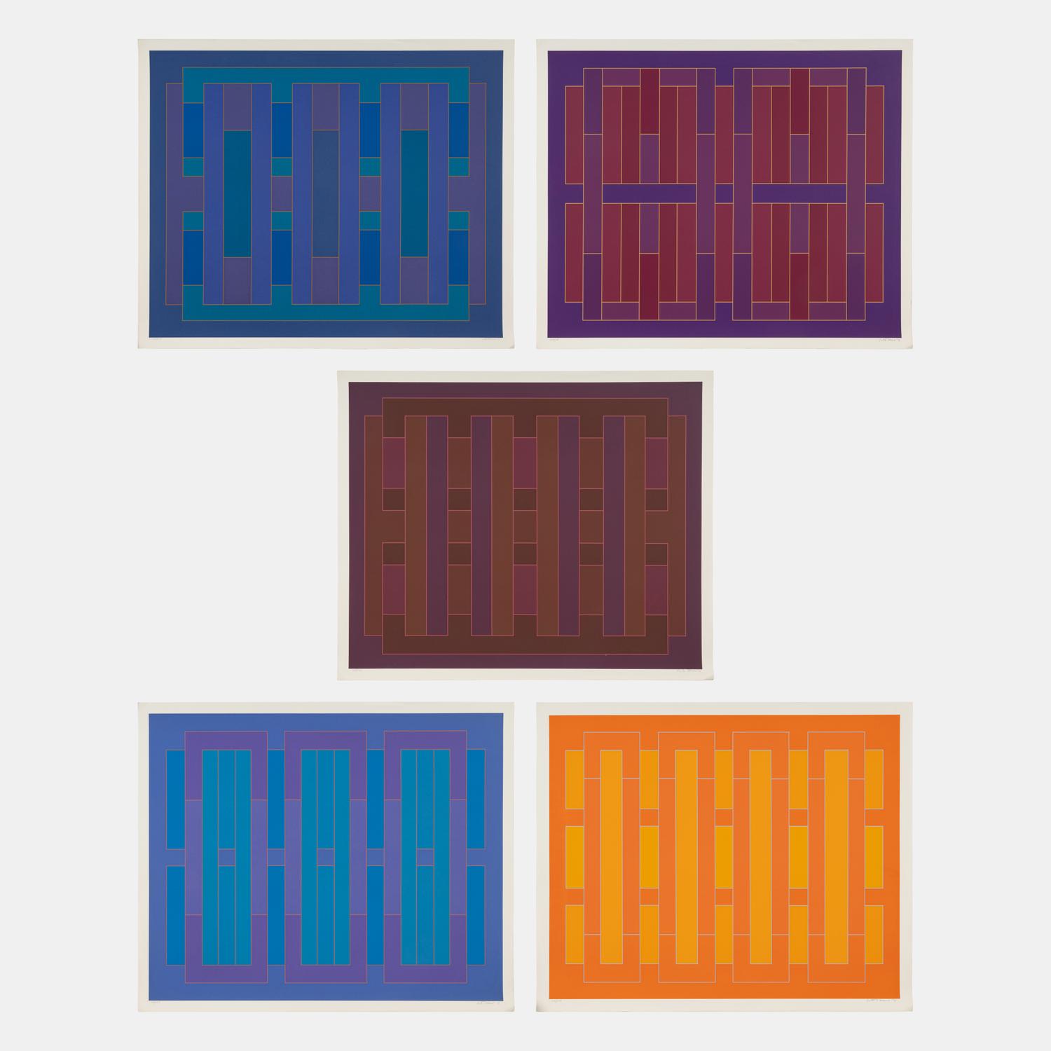 A Set of Five Prints, 1971