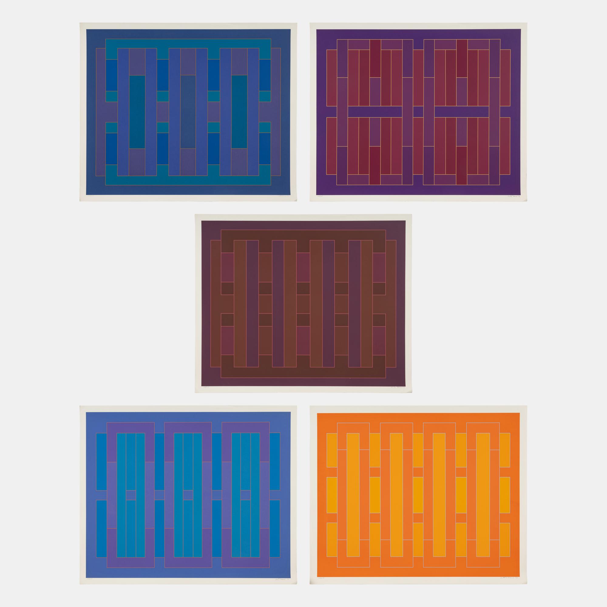 A Set of Five Prints, 1971