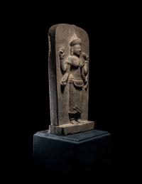 A Khmer Sandstone Stele