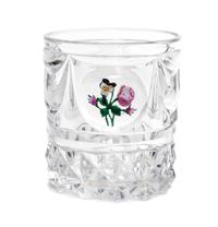 A Baccarat Enameled Glass Tumbler Height 3 1/2 inches. — 19TH CENTURY