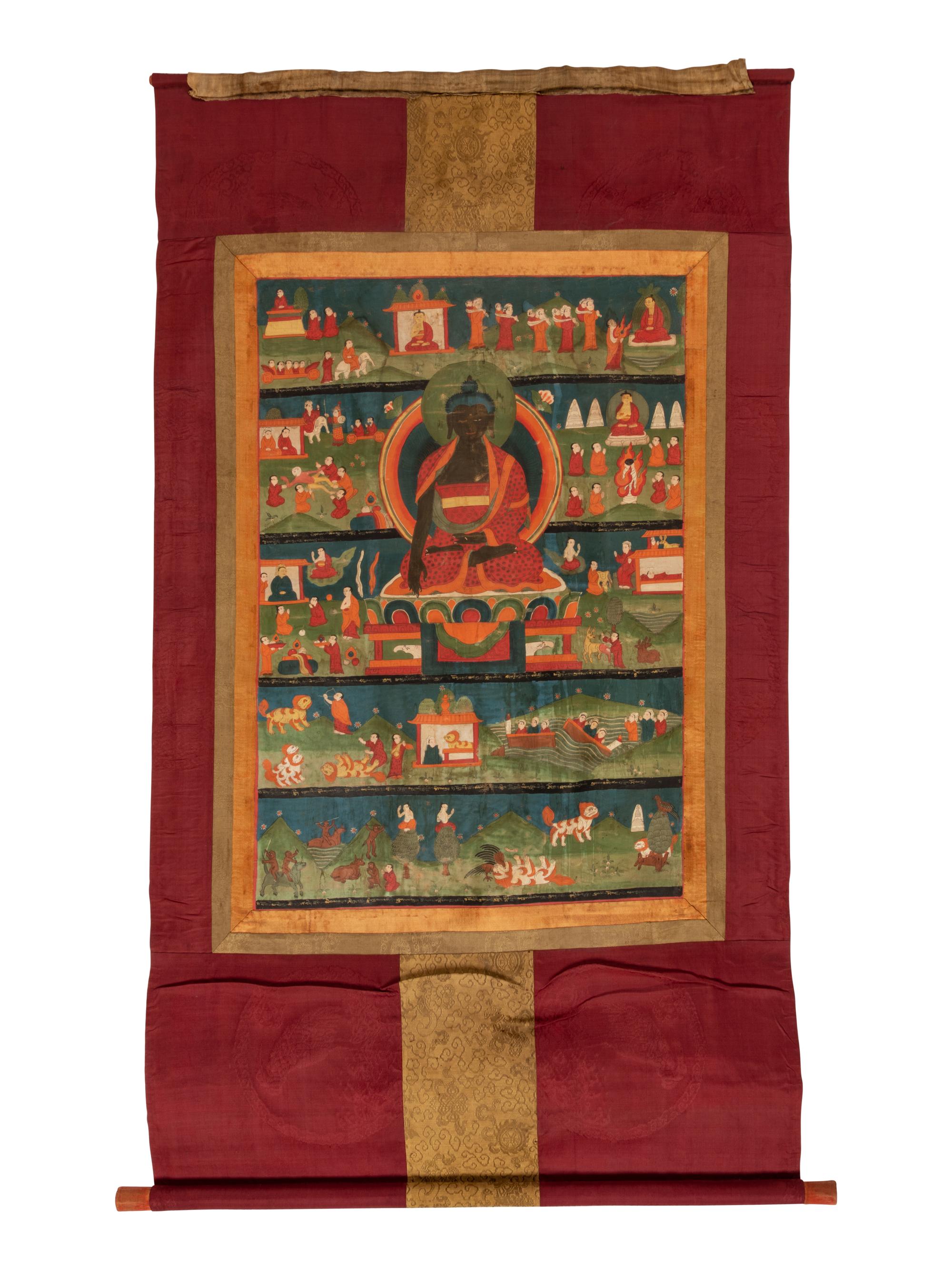 A Tibetan Thangka
