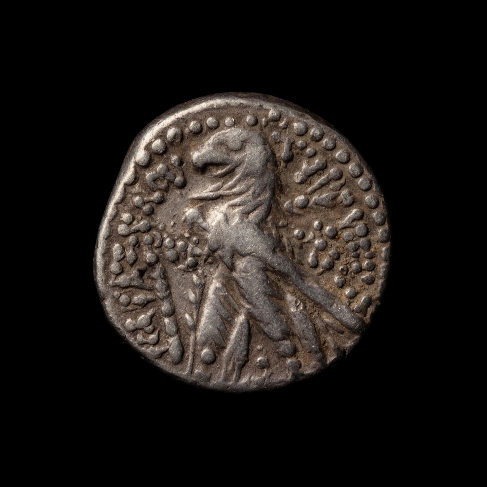 [ANCIENTS] PHOENICIA. Tyre Type (c. 125 BC-65AD). Ar 1/2 Shekel. (7.0 g, 20mm).