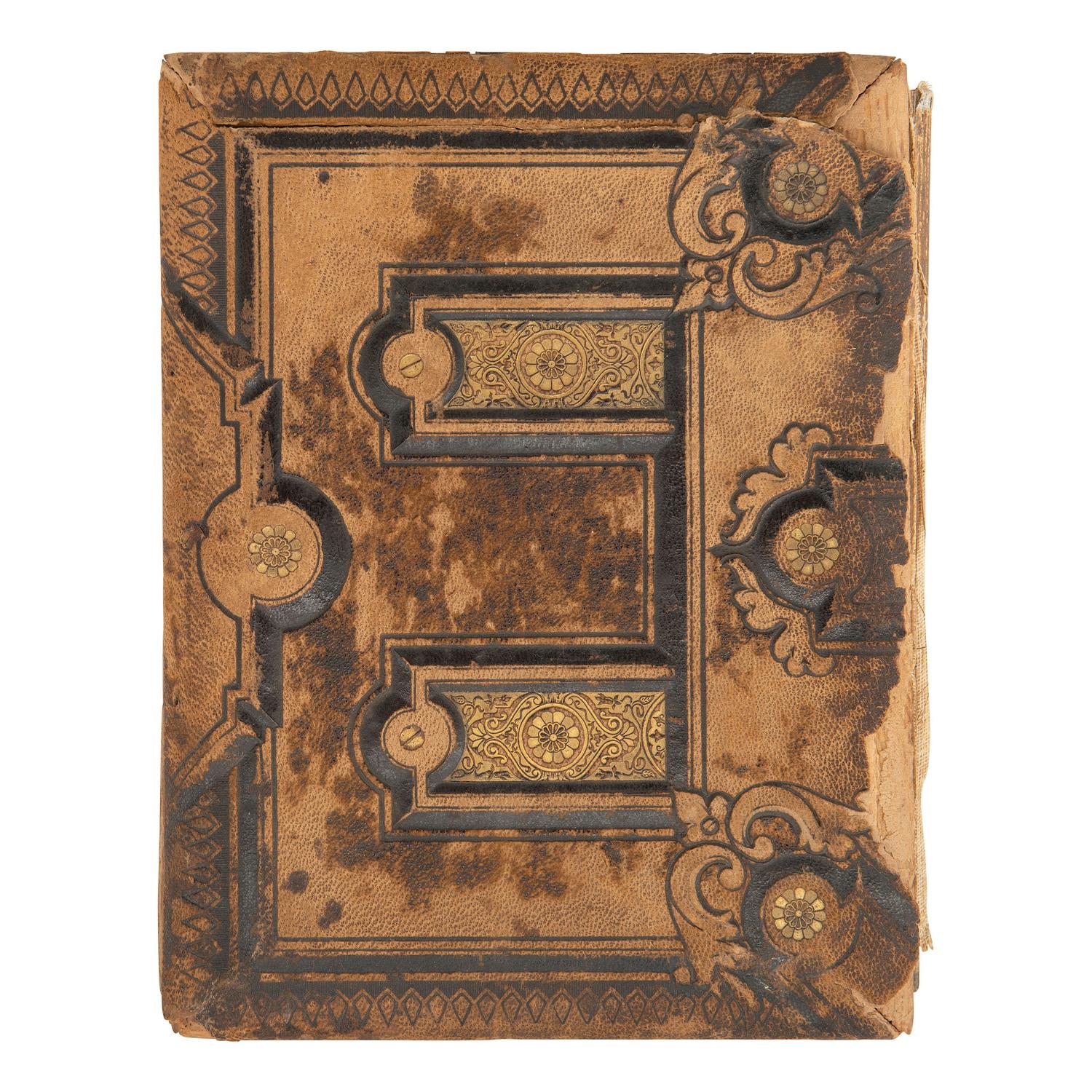 [Early Photography] Cabinet Card Album of 18th-19th century Pennsylvania Governors