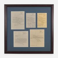 [Churchill, Winston] Churchill, Clementine Two Typed Letters, signed