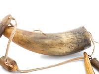 Pair of Early Mexican or Southwestern Powder Horns