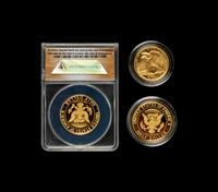 A Group of Three United States Mint Issued Commemorative Gold Coins
