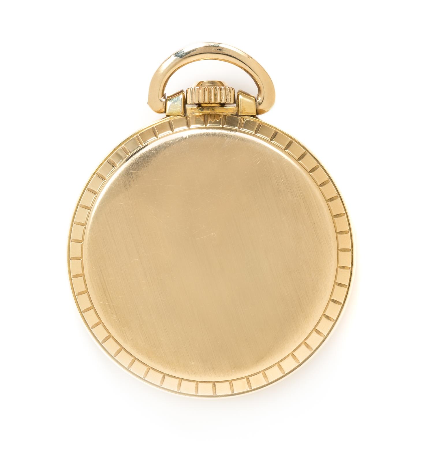 A Gold Filled Open Face 'Official RR Standard' Pocket Watch, Ball, Circa 1947, 64.20 dwts.