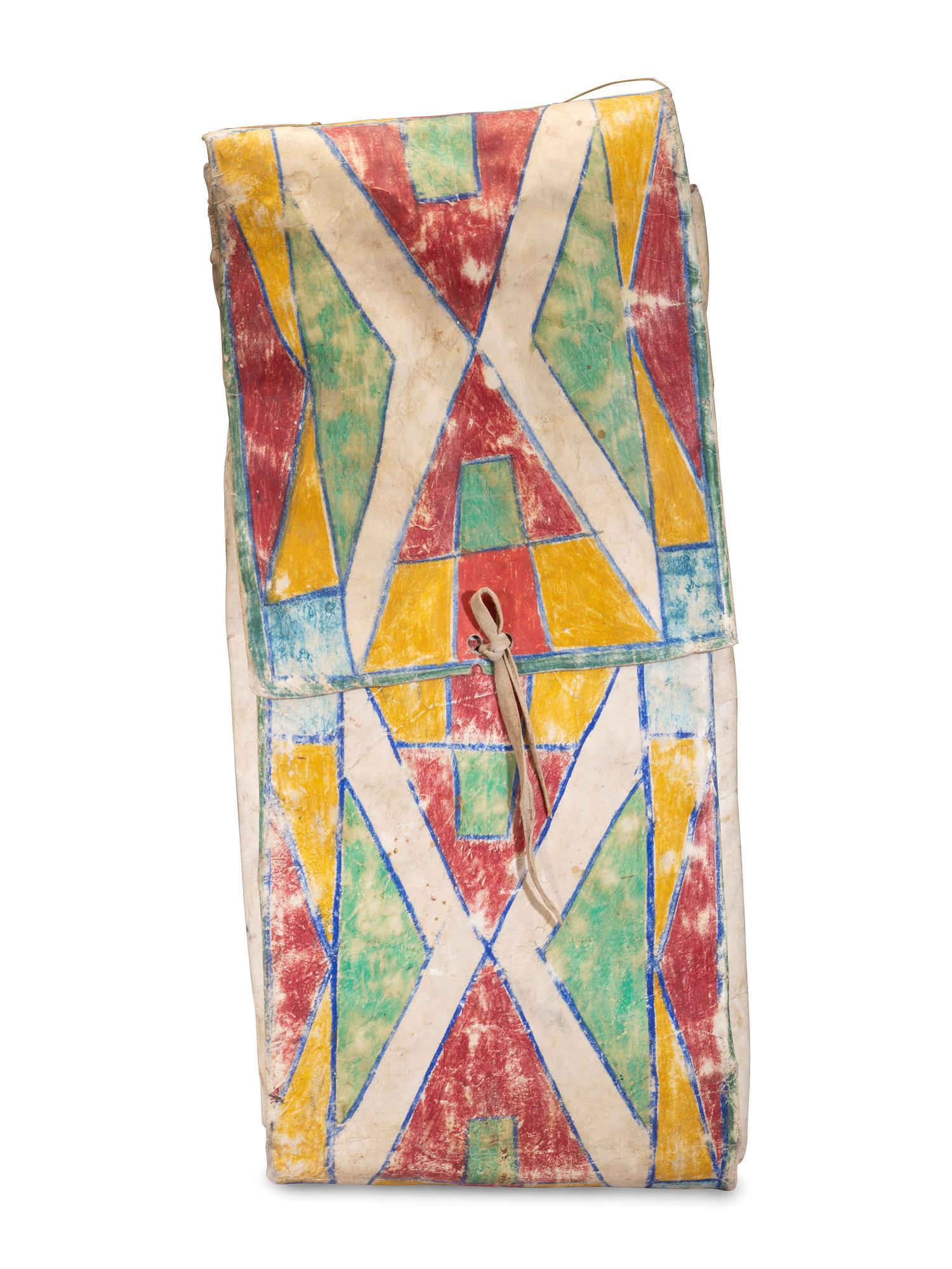 Plateau Painted Parfleche Envelope