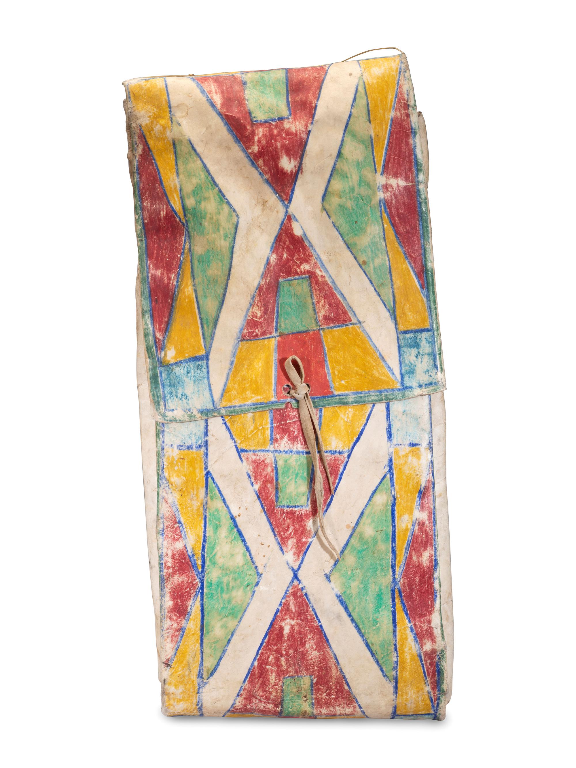 Plateau Painted Parfleche Envelope