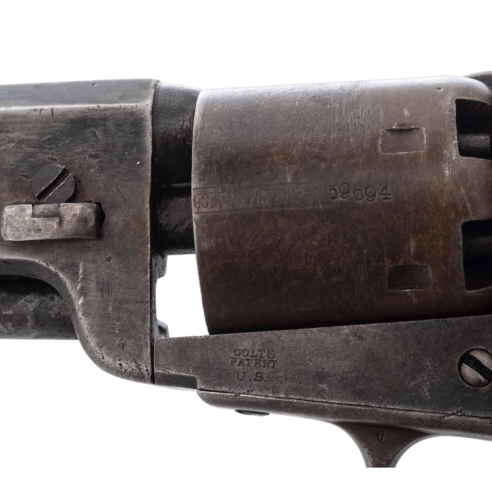 Rare US Navy Contract Colt Model 1851 "Navy-Navy" Revolver