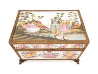 A Sevres Style Porcelain Box