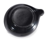 Blackware Pottery Cup and Saucer