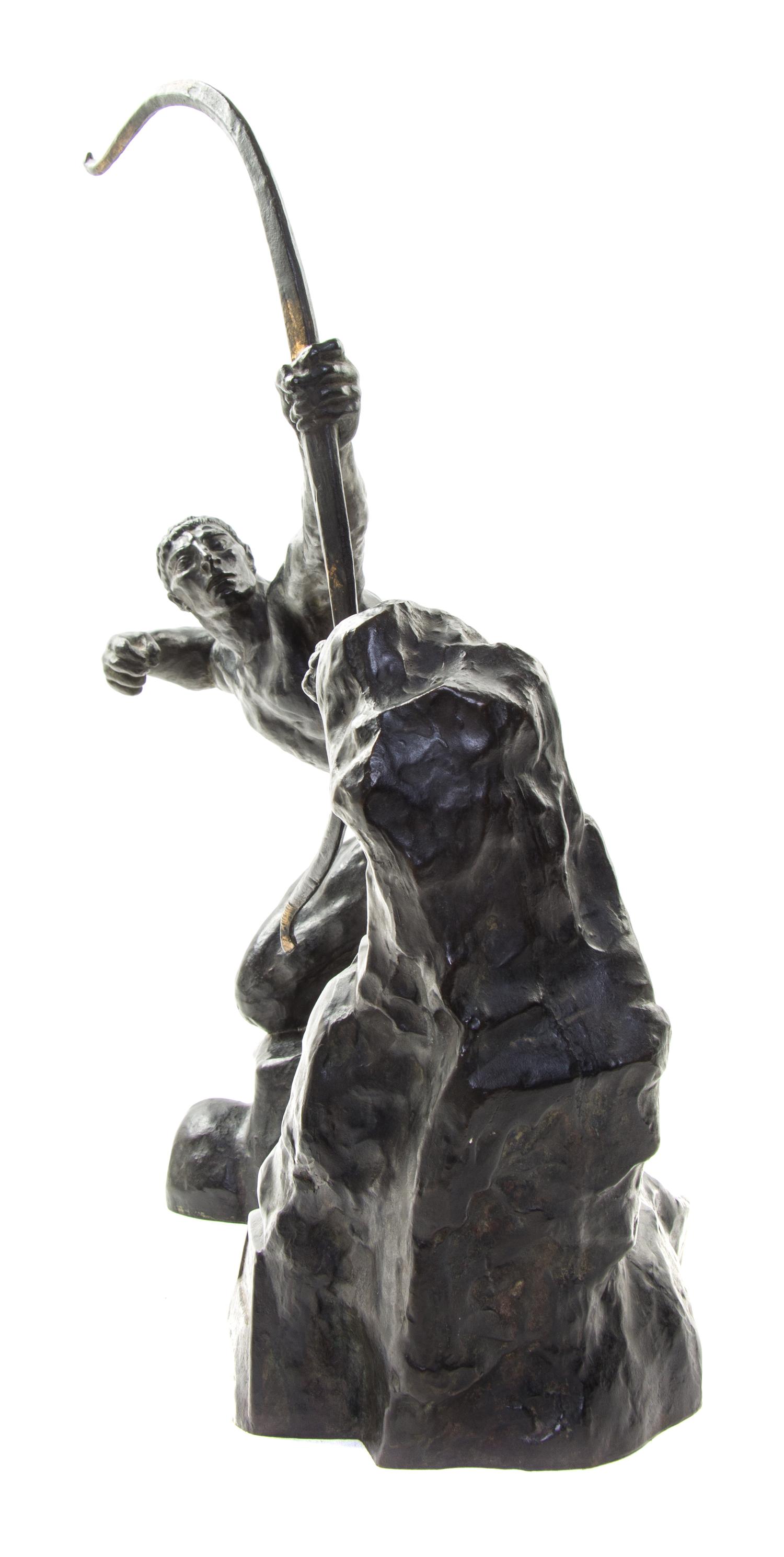 Emile Antoine Bourdelle, (French, 1861-1929), Herakles, archer