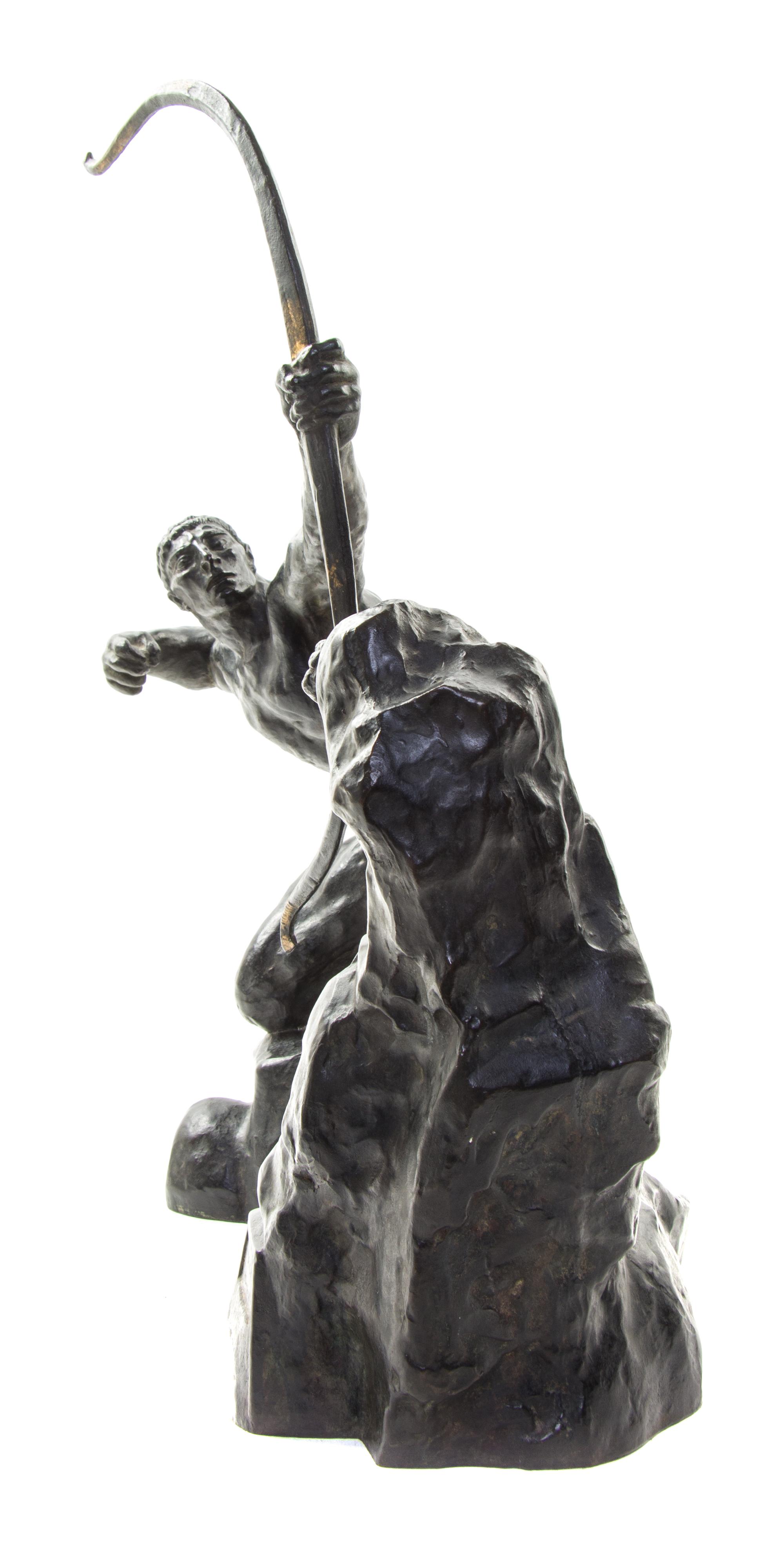 Emile Antoine Bourdelle, (French, 1861-1929), Herakles, archer