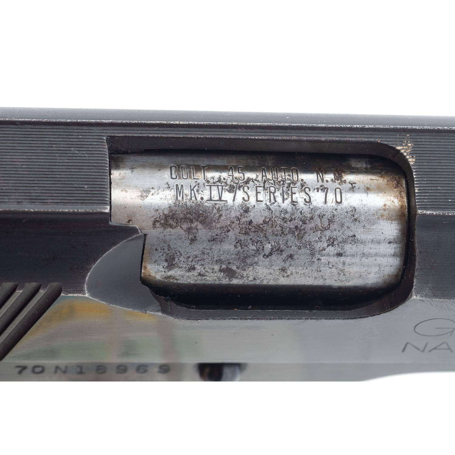 **Colt MK IV Series 70 Gold Cup National Match .45 with .22 Conversion Slide