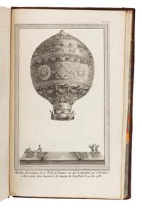 FAUJAS DE SAINT-FOND. Description des Experiences de la Machine Aerostatique de MM. de Montgolfier... Paris, 1783, 1784. FIRST EDITION.