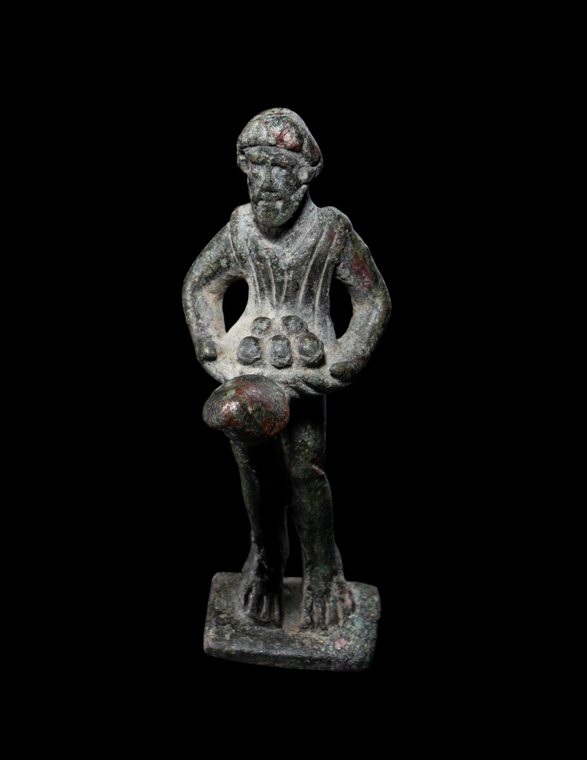 A Roman Bronze Priapus