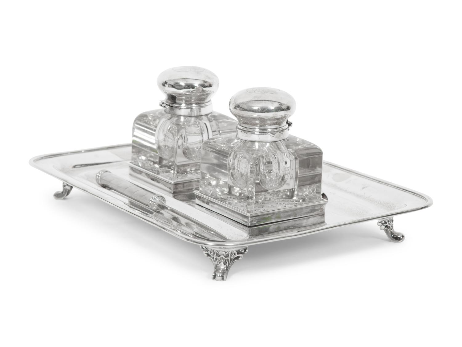 An English Silver Standish