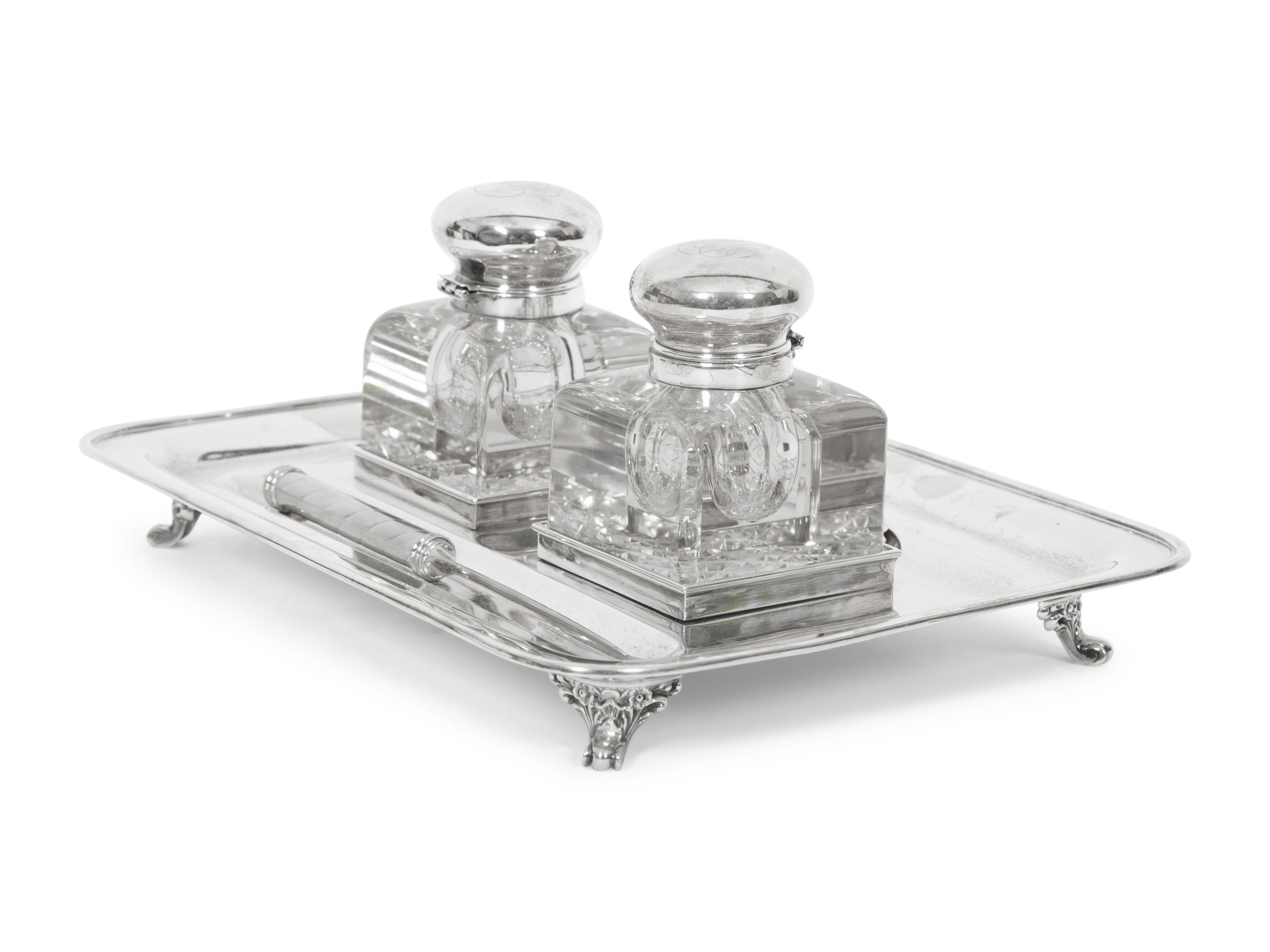 An English Silver Standish