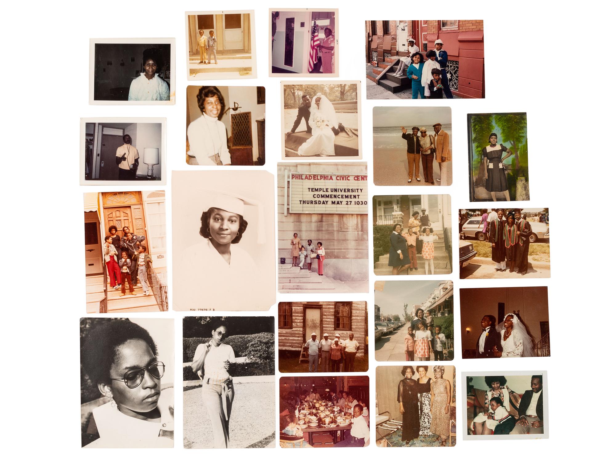 [EARLY PHOTOGRAPHY]. An extensive collection of 450 mid-to-late 20th century vernacular photographs of African American subjects.