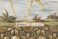 An Italian Ceramic Plaque