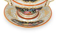 A Camille Le Tallec Porcelain Sauce Tureen and Underplate