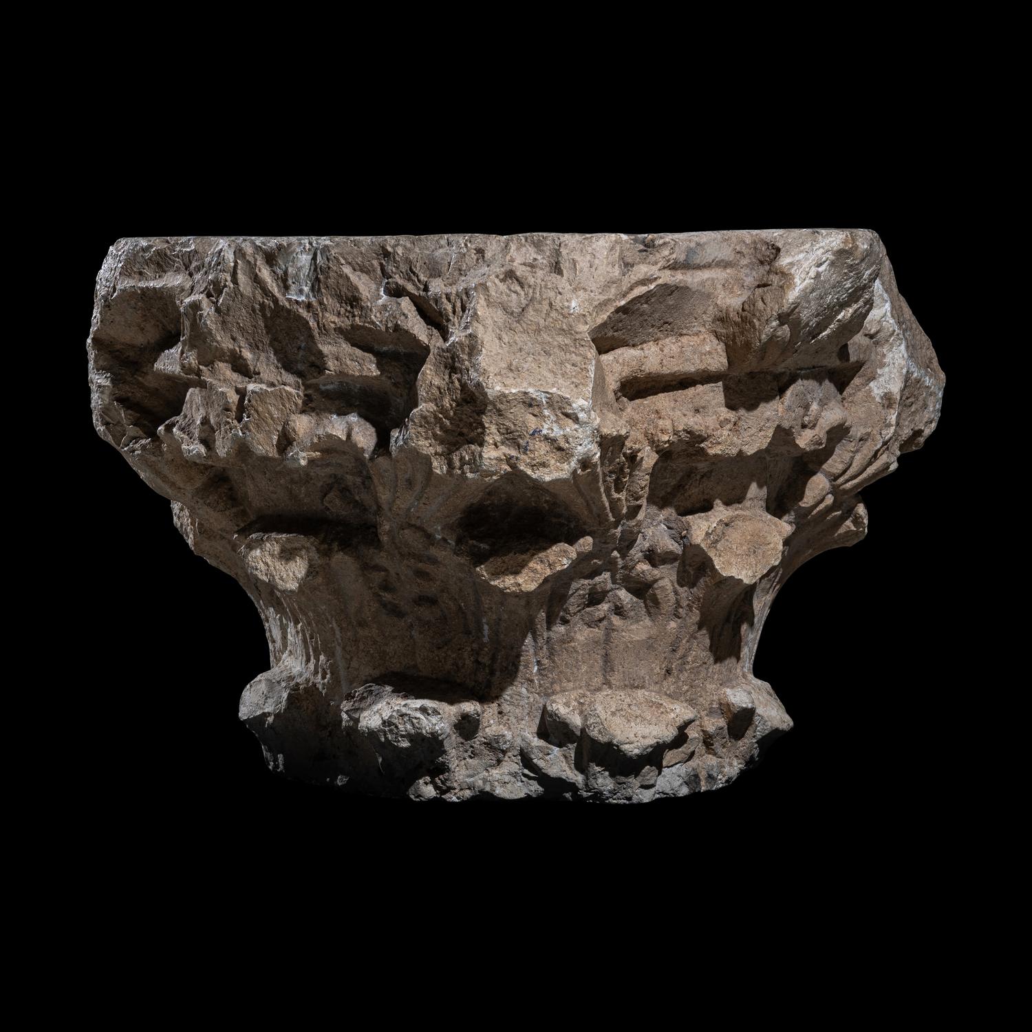A Roman Marble Capital