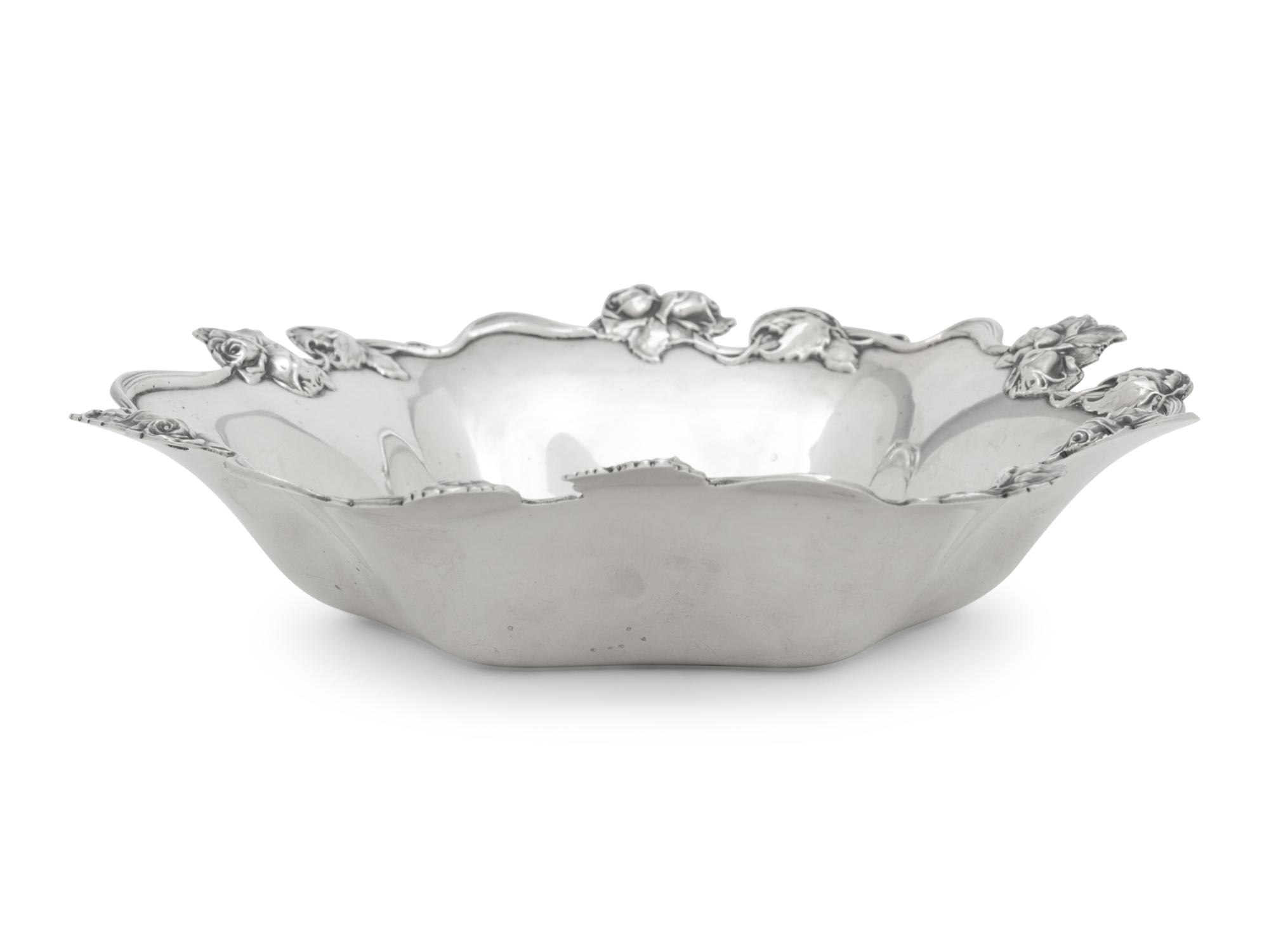 An American Silver Floriform Bowl
