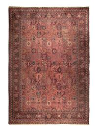 A Kashan Style Wool Rug