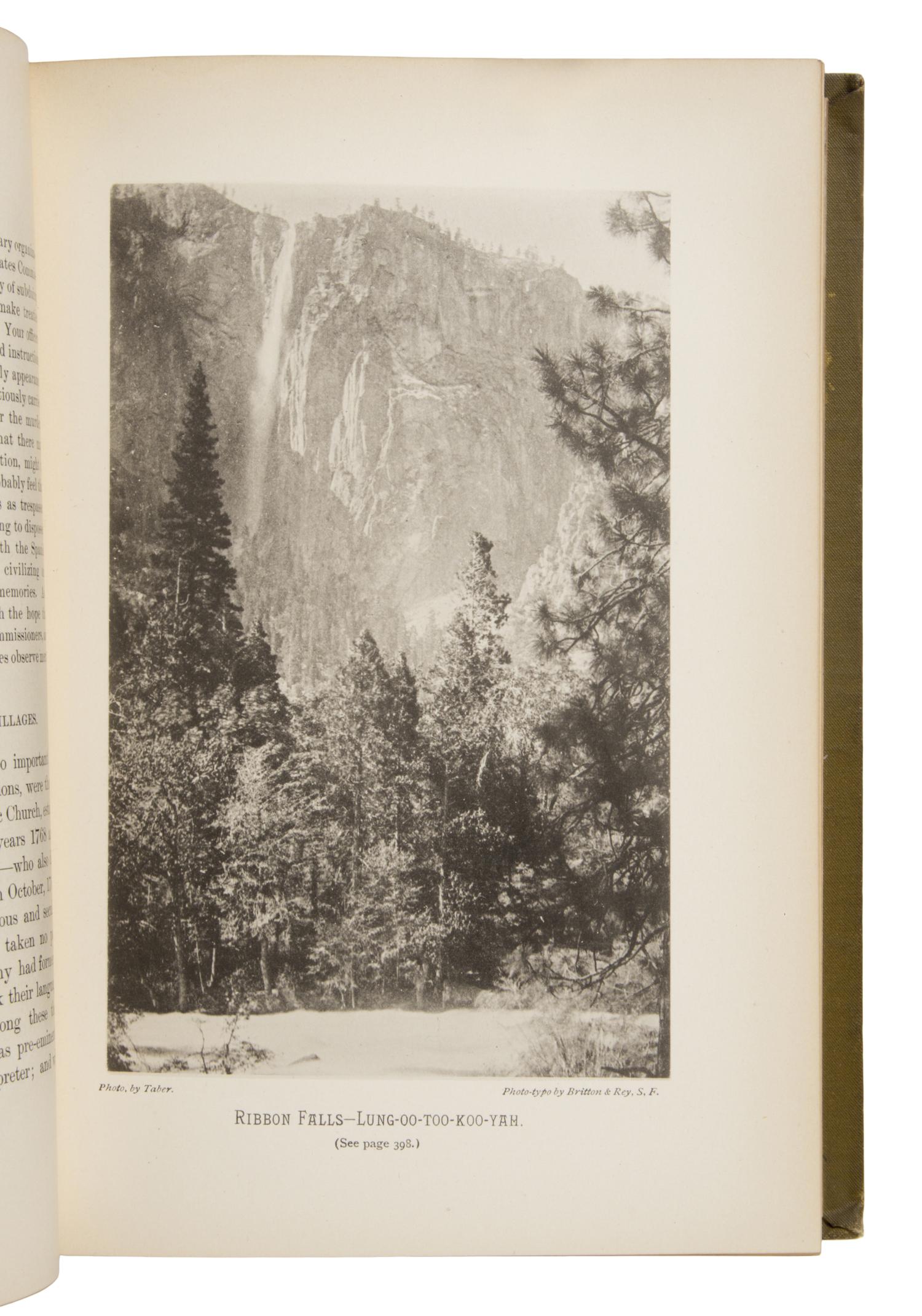 Hutchings, James Mason (1820-1902). In the Heart of the Sierras. Yo Semite Valley and Oakland: Published at the Old Cabin; Pacific Press Publishing, 1886.