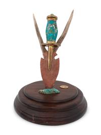 Knife and Antler Sculpture