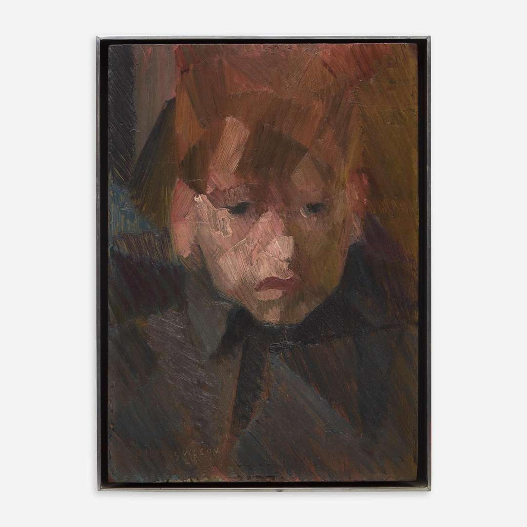 Jacques Villon (French, 1875-1963) Tête de Jeune Garçon