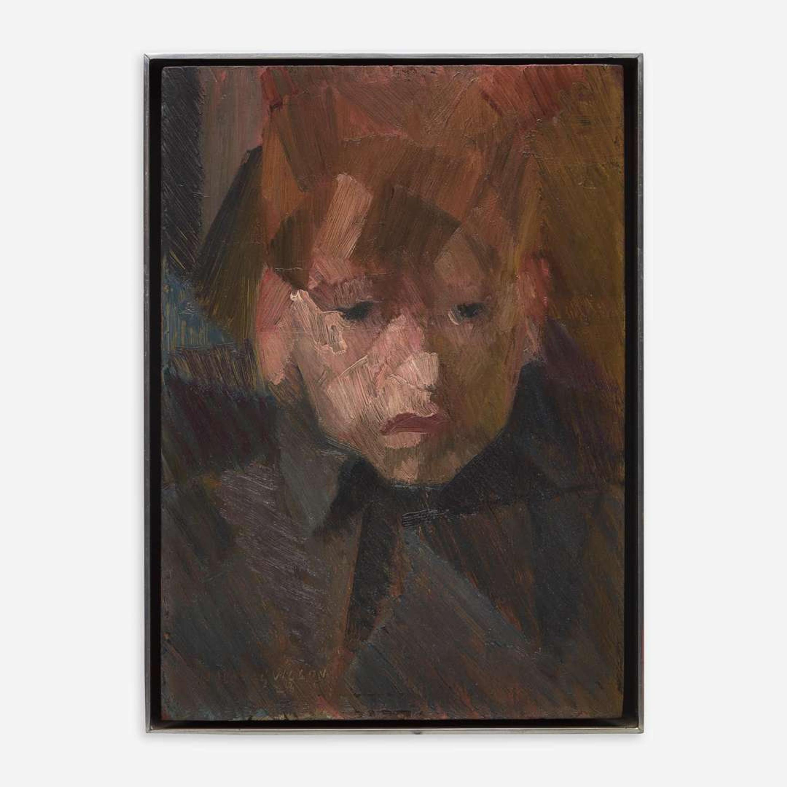 Jacques Villon (French, 1875-1963) Tête de Jeune Garçon