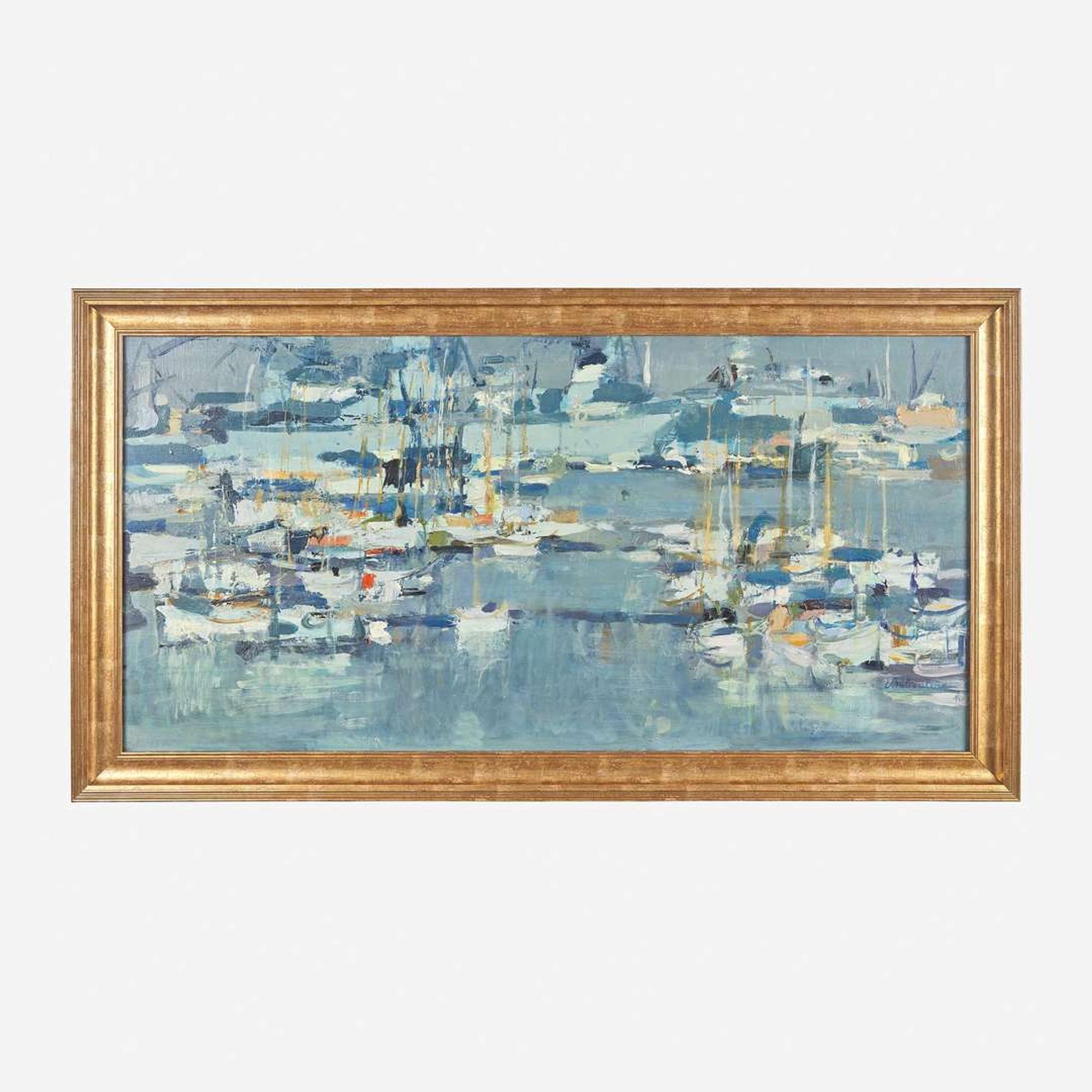 Eugène Baboulène (French, 1905-1994) Rade de Toulon