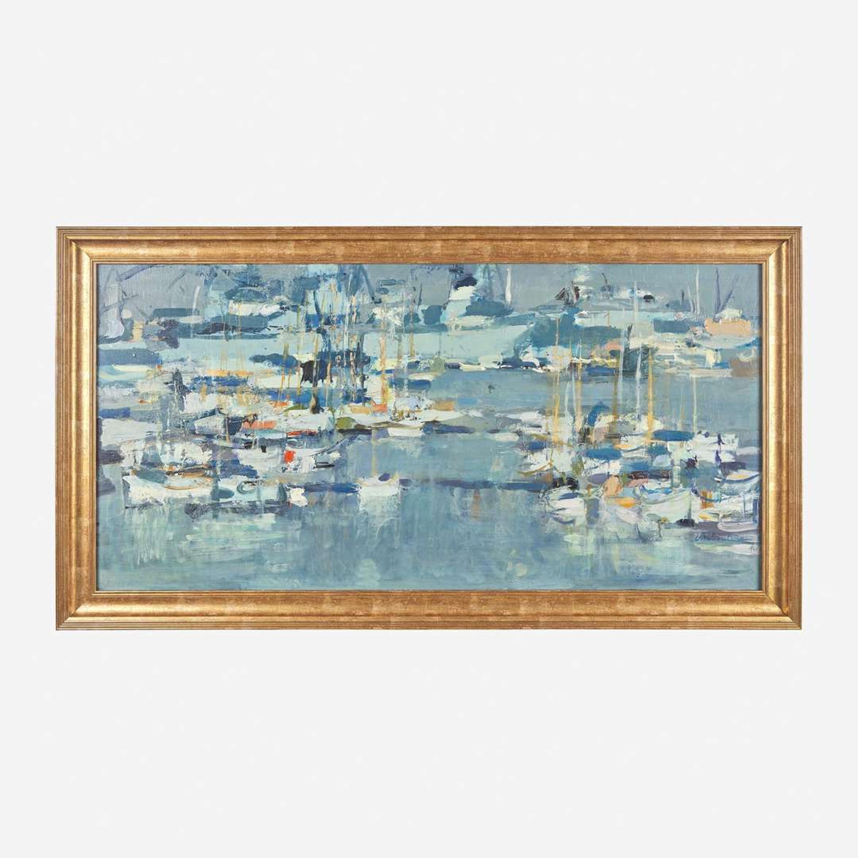 Eugène Baboulène (French, 1905-1994) Rade de Toulon