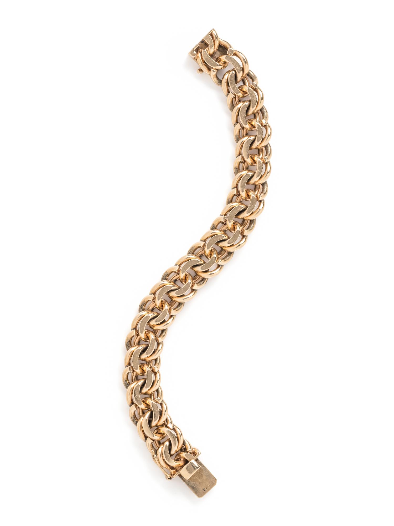 YELLOW GOLD BRACELET