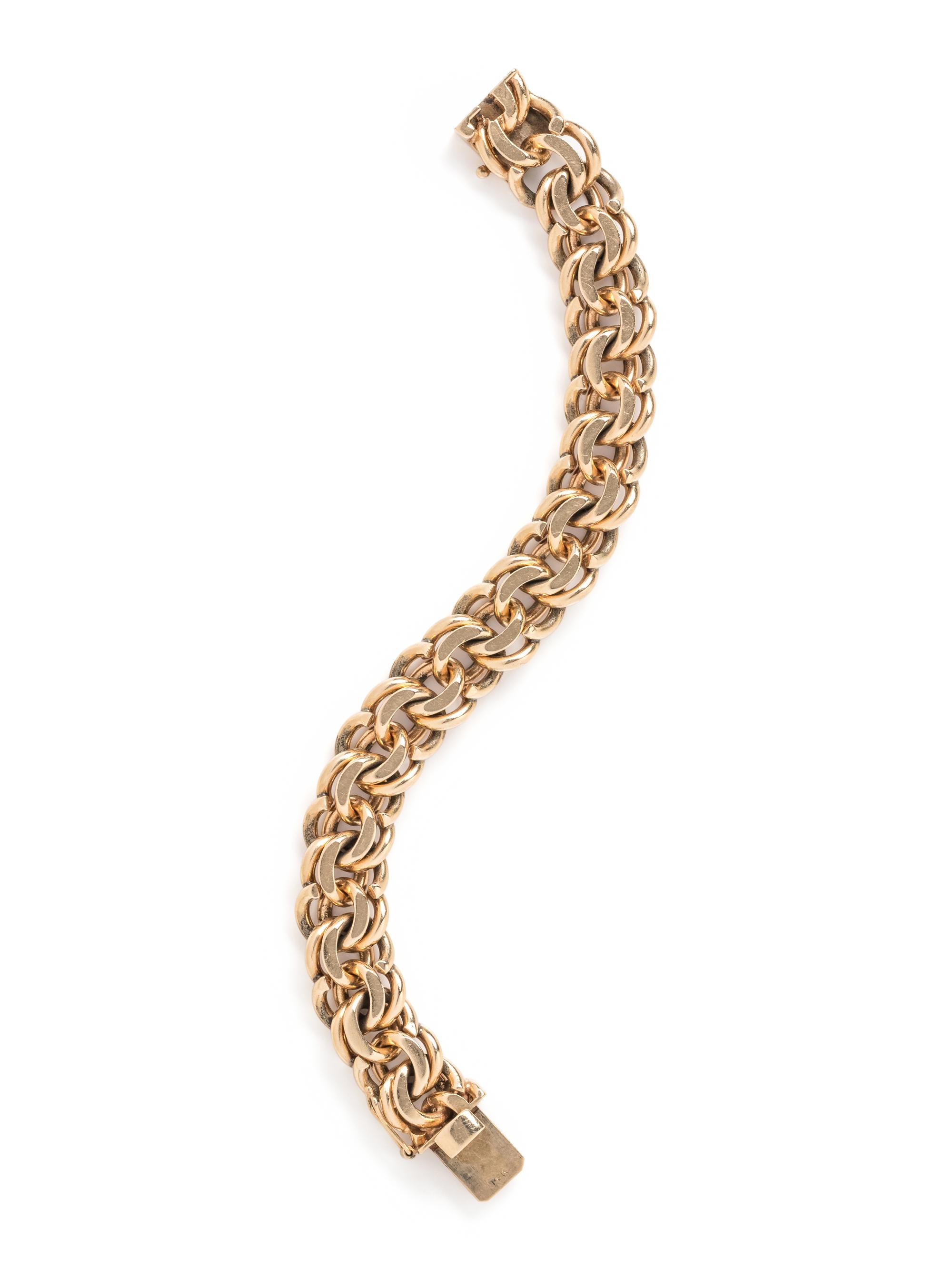 YELLOW GOLD BRACELET