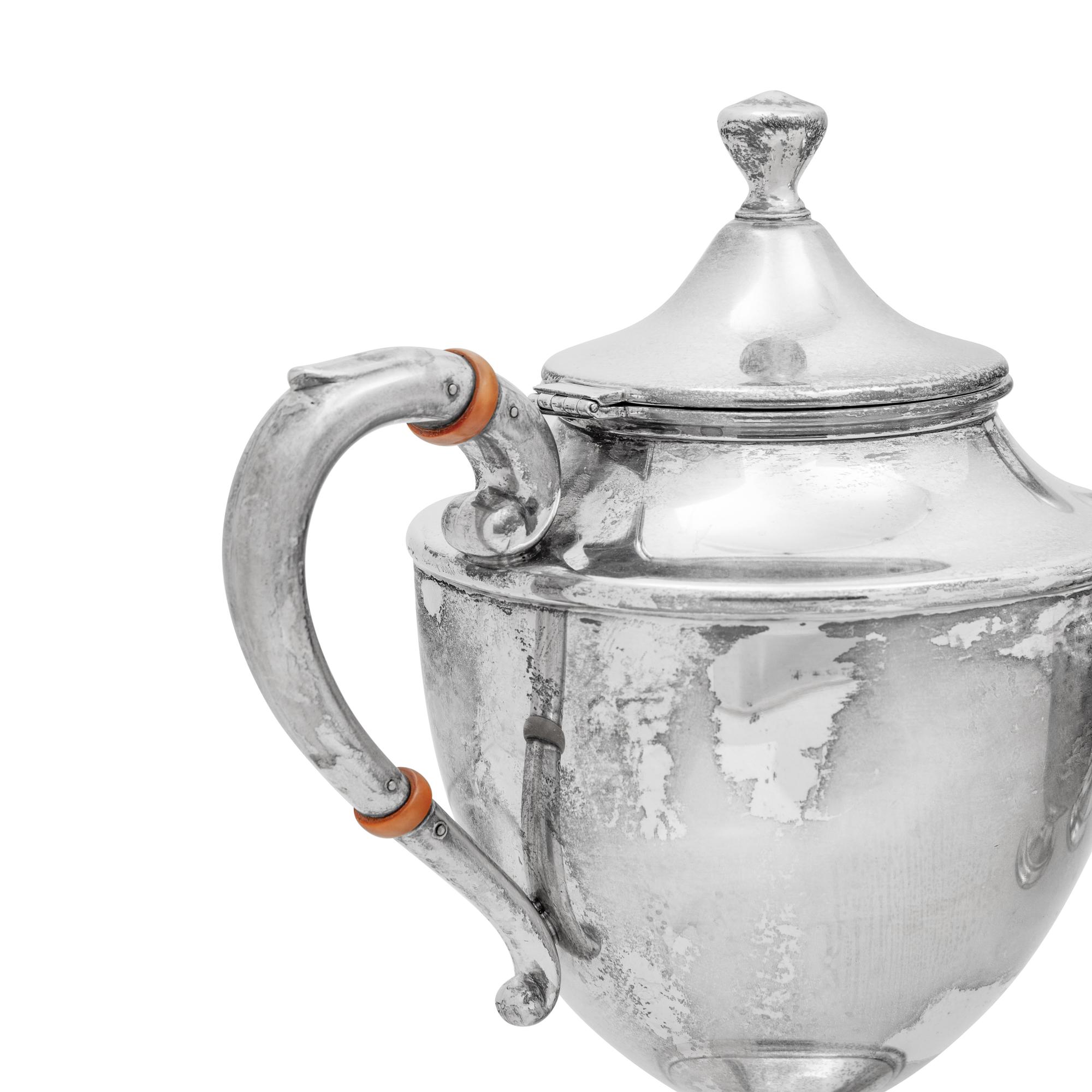 An American Silver Four-Piece Tea and Coffee Service