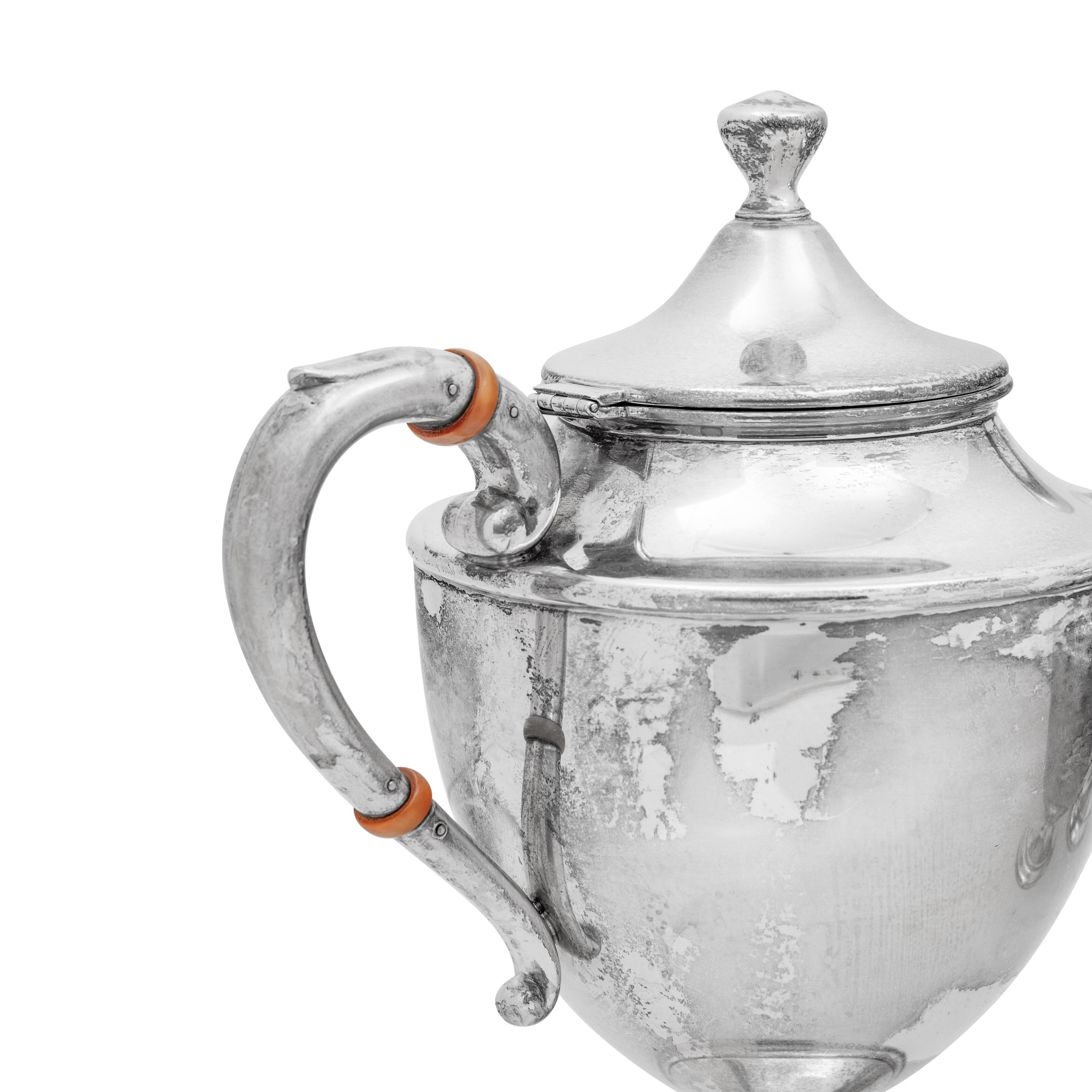 An American Silver Four-Piece Tea and Coffee Service