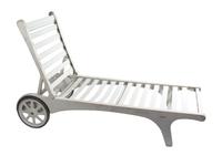 A Collection of Pool Furniture Length of oval table 85 1/2 inches x width 37 1/2 inches x height 29 inches.