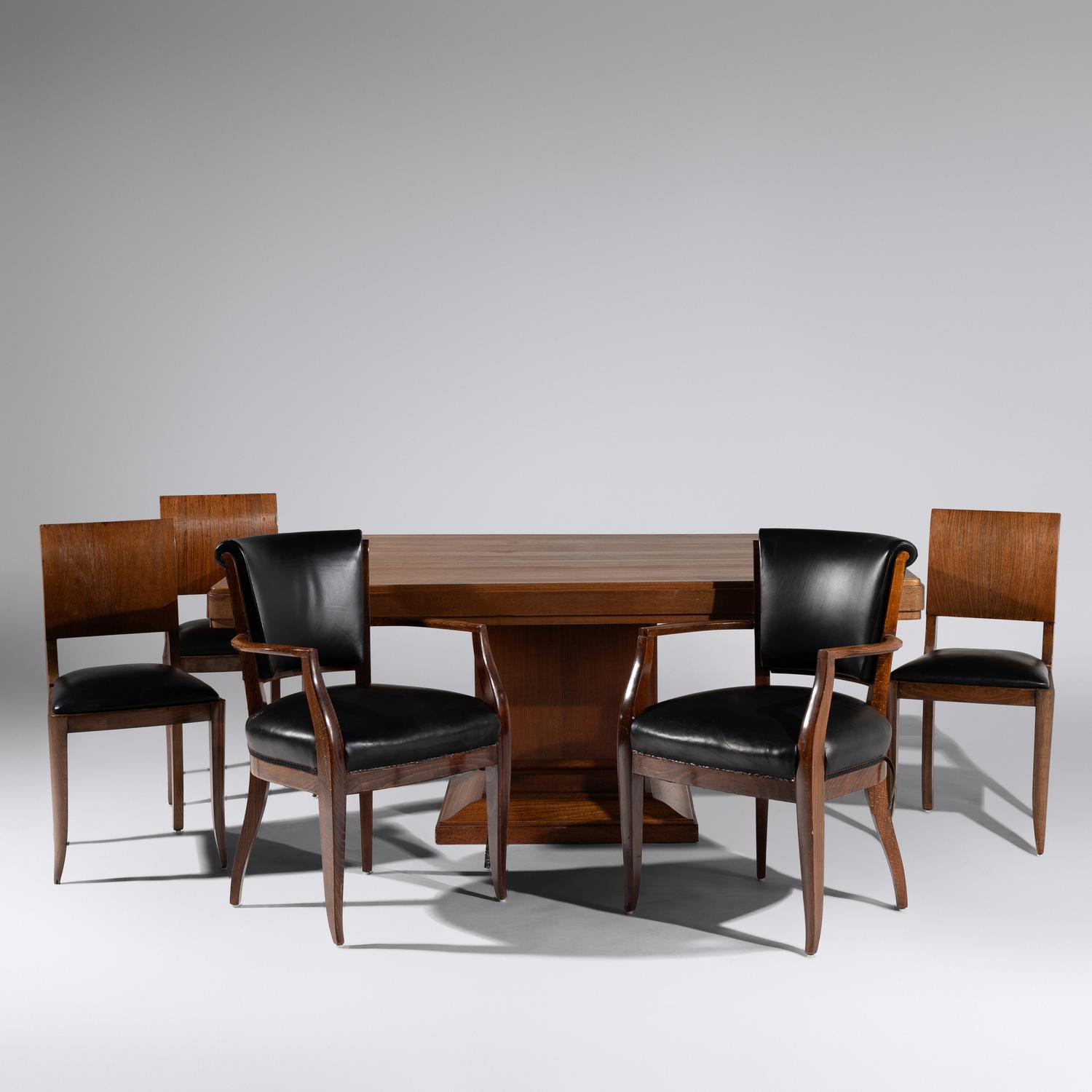 Dining table and chairs