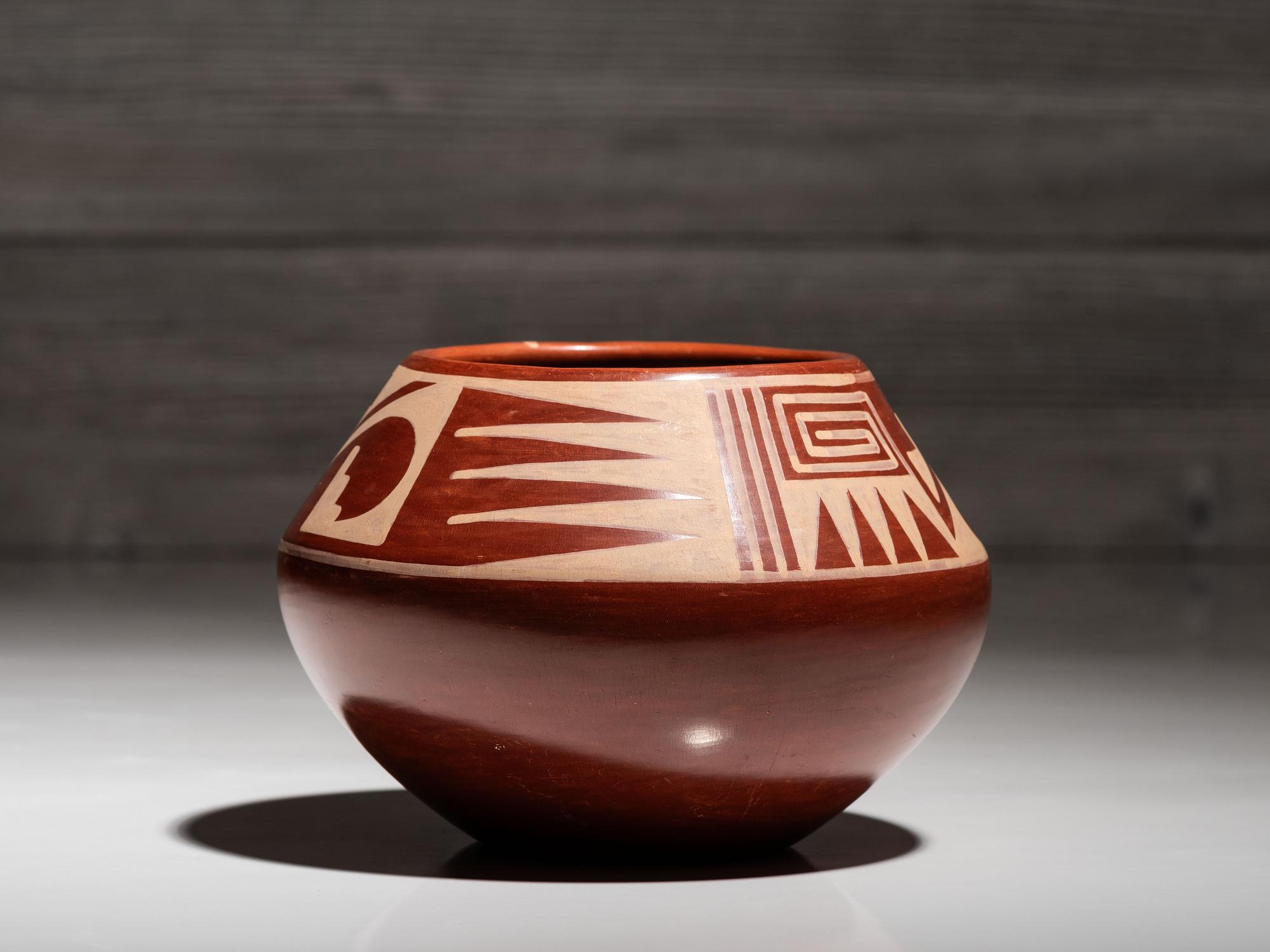Redware Pottery Jar 1956-1959