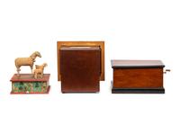 Two Automata and a Manivelle Music Box