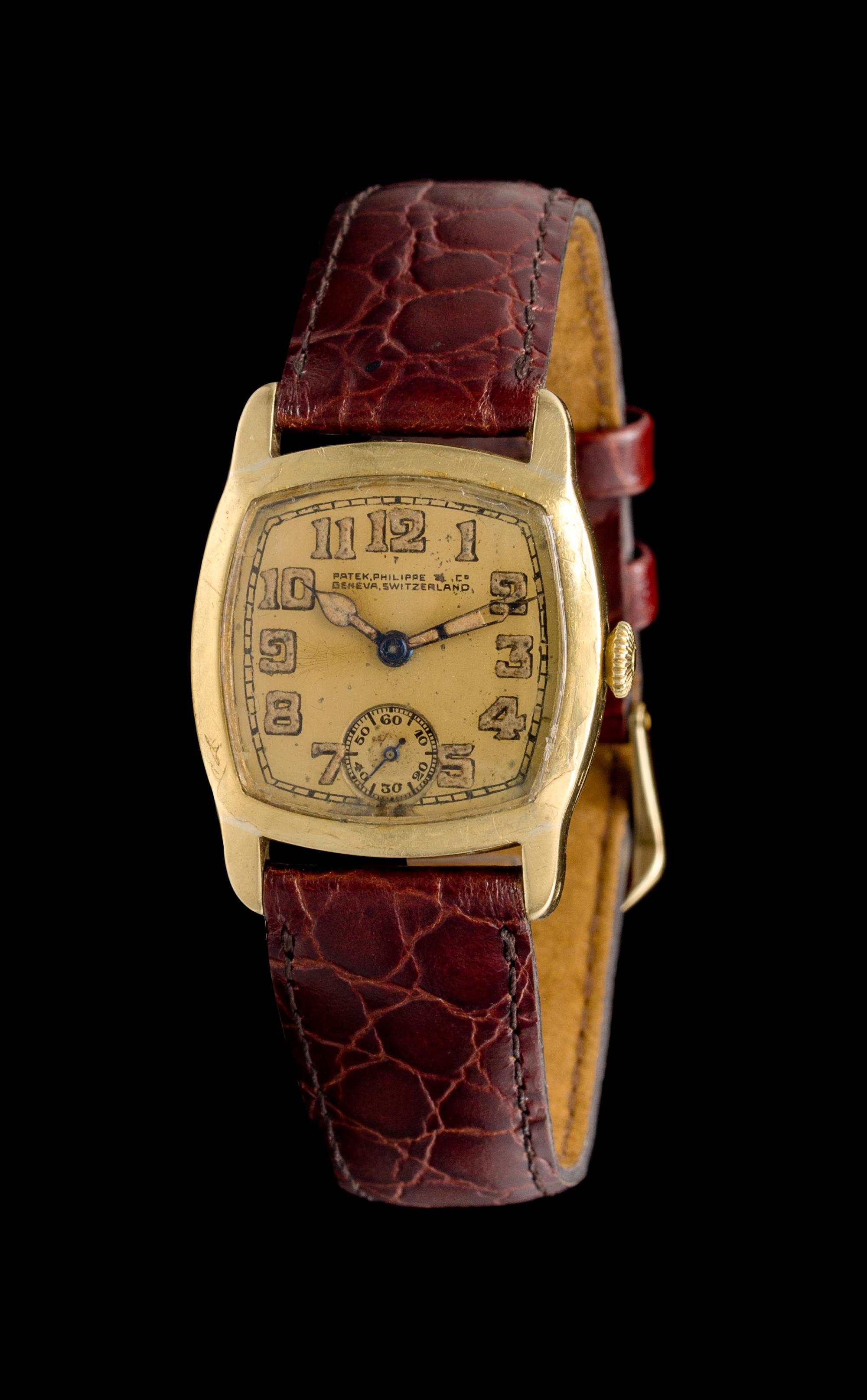 A Yellow Gold Wristwatch, Patek Philippe,
