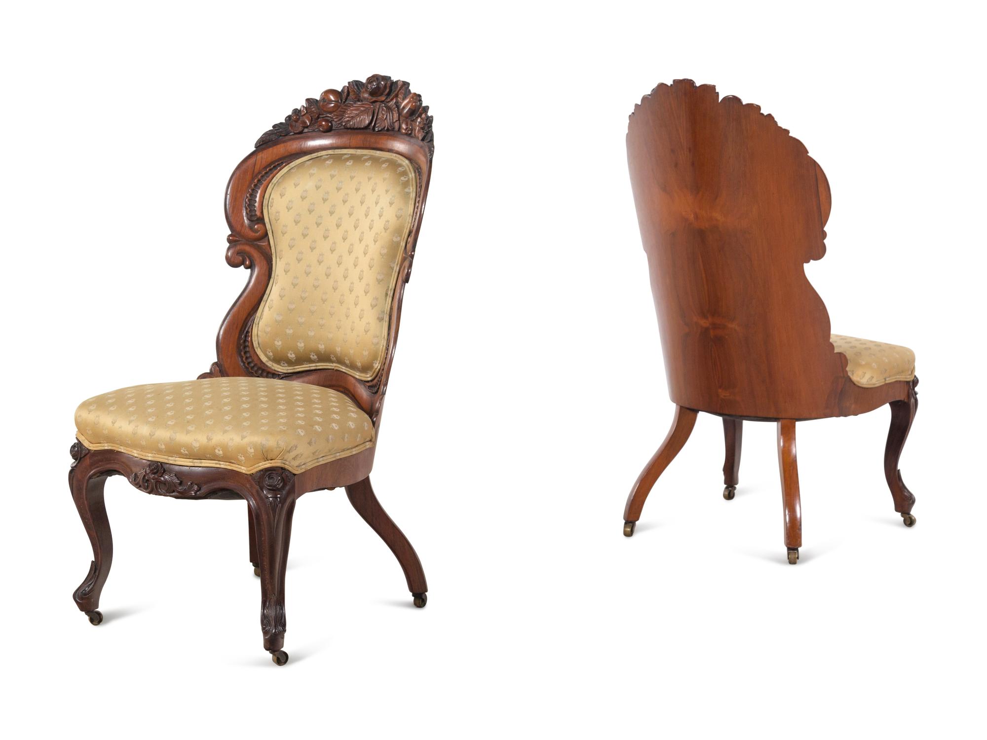 A Four-Piece Seating Suite by John Henry Belter