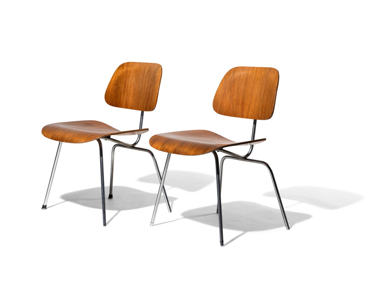 Pair of DCM Chairs Herman Miller, USA